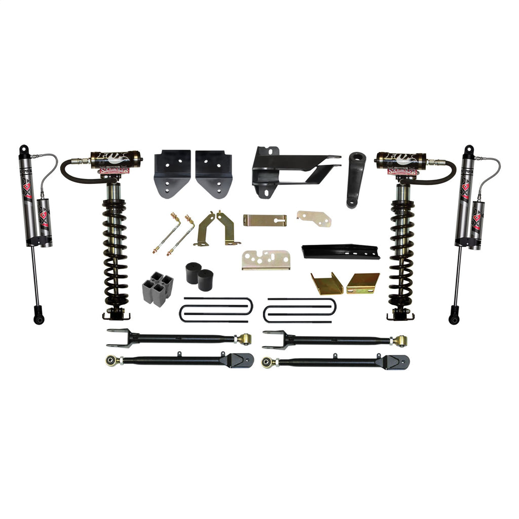 Skyjacker F17624LSK-X 6 in. Suspension Lift Kit With ADX 2.0 Remote Reservoir Monotube Shocks. for Select Ford F-350 Super Duty