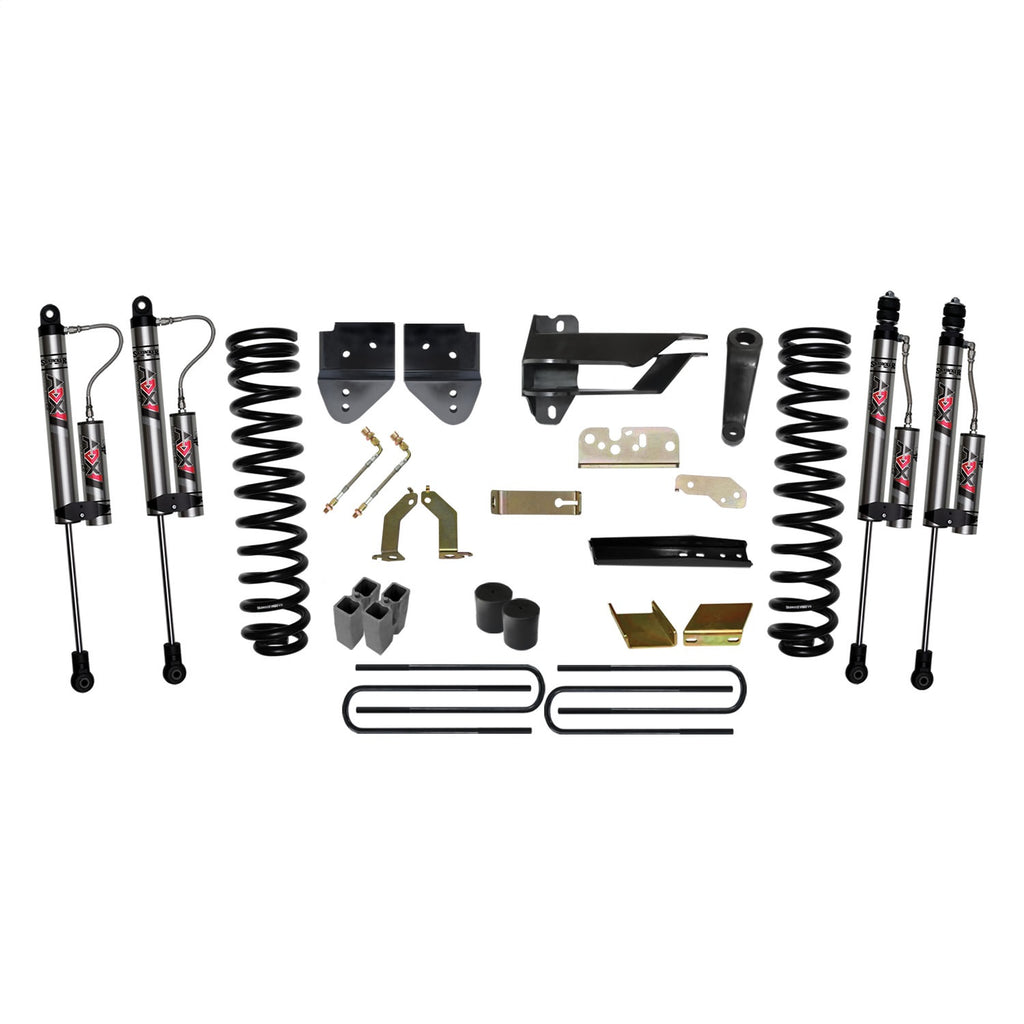 Skyjacker F17651K3-X 6 in. Suspension Lift Kit With ADX 2.0 Remote Reservoir Monotube Shocks. for Select Ford F-350 Super Duty