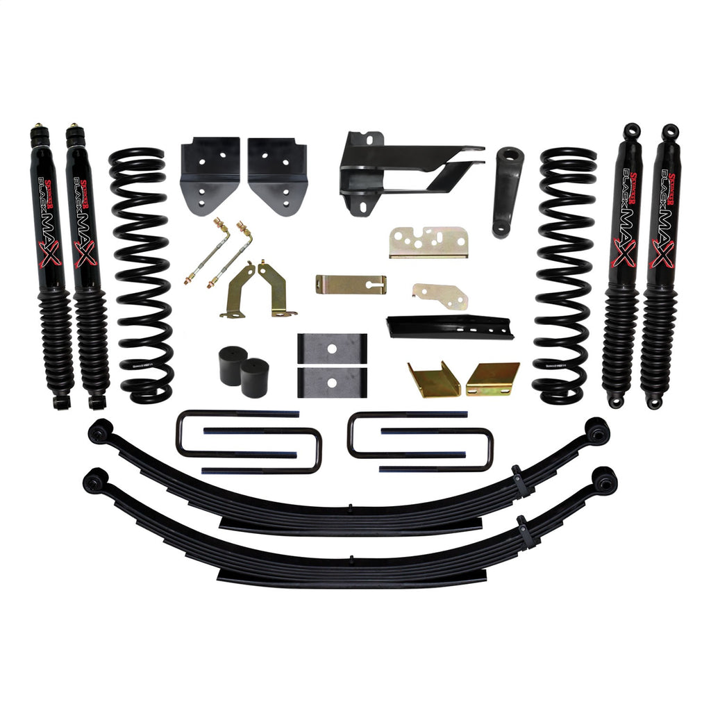 Skyjacker F17651KS-B Suspension Lift Kit w/Shock for Select Ford F-250 Super Duty, Ford F-350 Super Duty