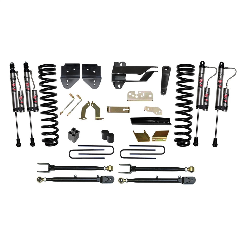 Skyjacker F176524K-X 6 in. Suspension Lift Kit With ADX 2.0 Remote Reservoir Monotube Shocks. for Select Ford F-250 Super Duty