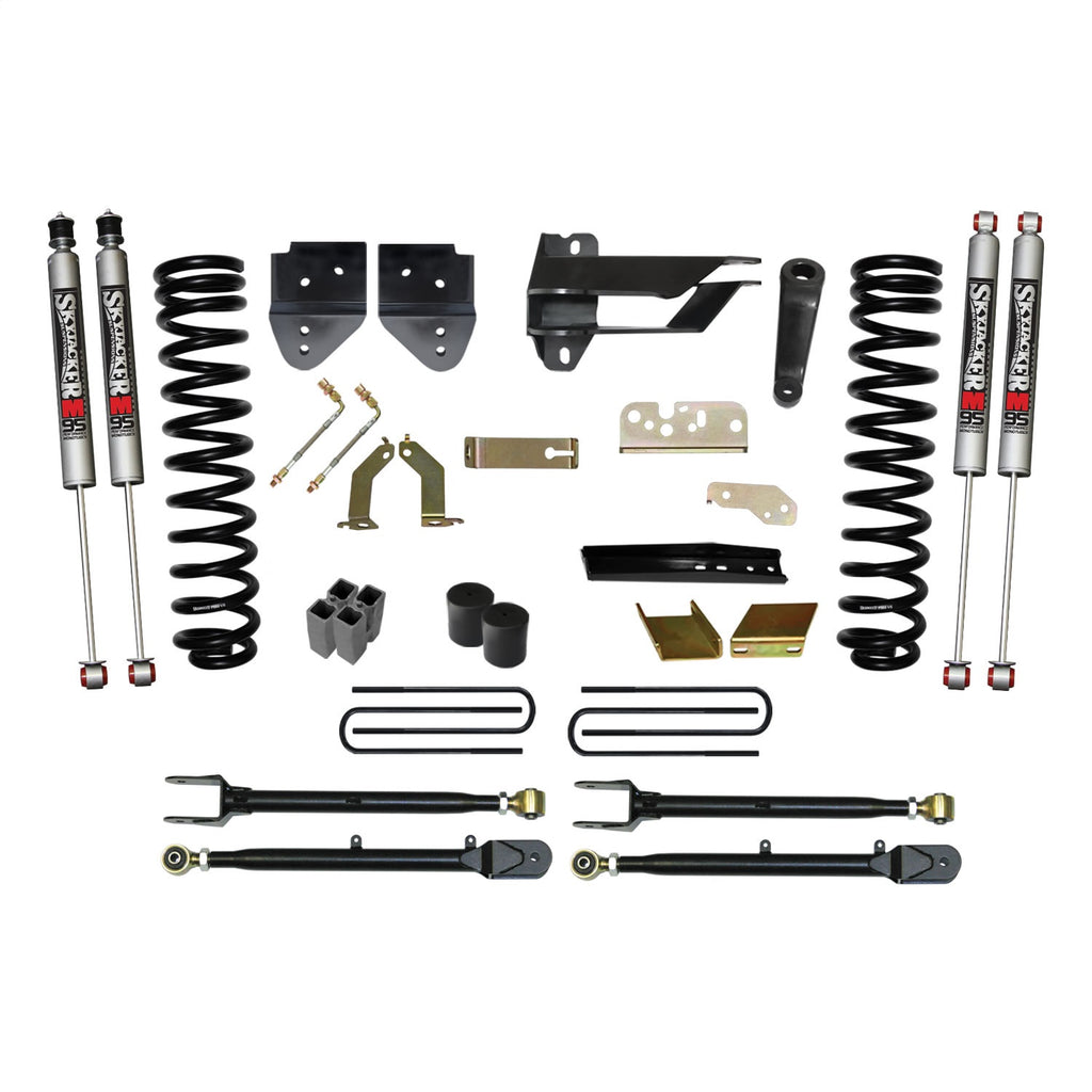 Skyjacker F176524K3-M Suspension Lift Kit w/Shock for Select Ford F-350 Super Duty