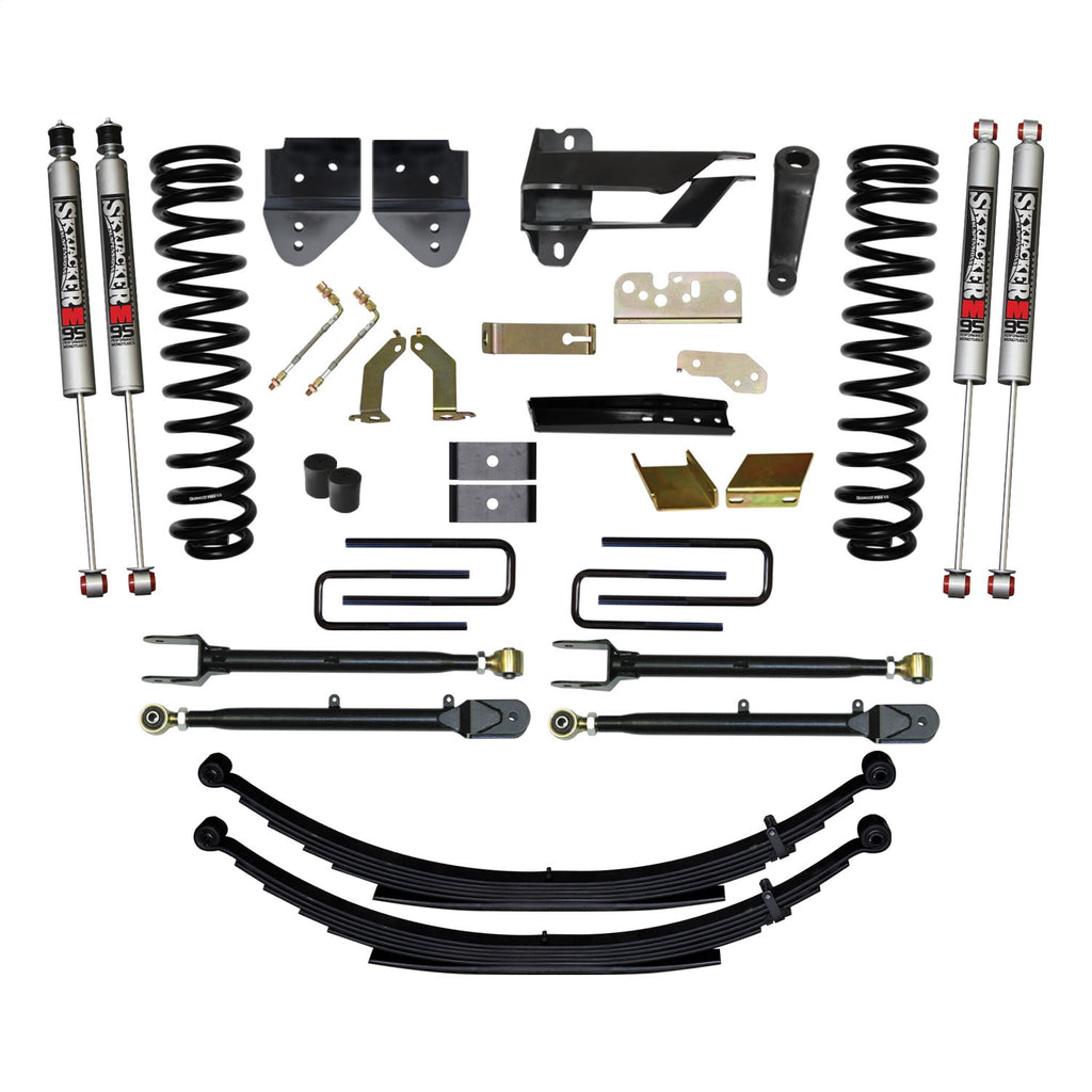 Skyjacker F176524KS-M Suspension Lift Kit w/Shock for Select Ford F-250 Super Duty, Ford F-350 Super Duty