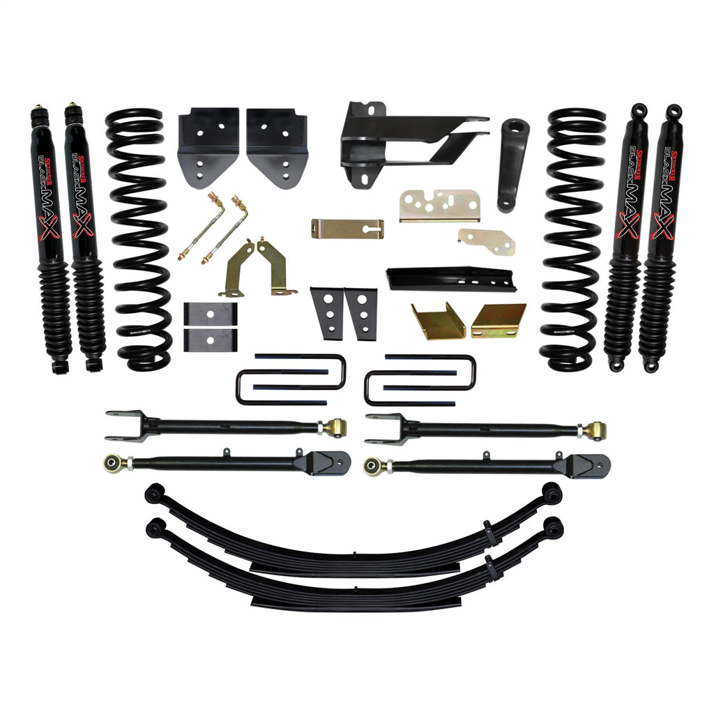 Skyjacker F17802KS-B Suspension Lift Kit w/Shock for Select Ford F-250 Super Duty, Ford F-350 Super Duty