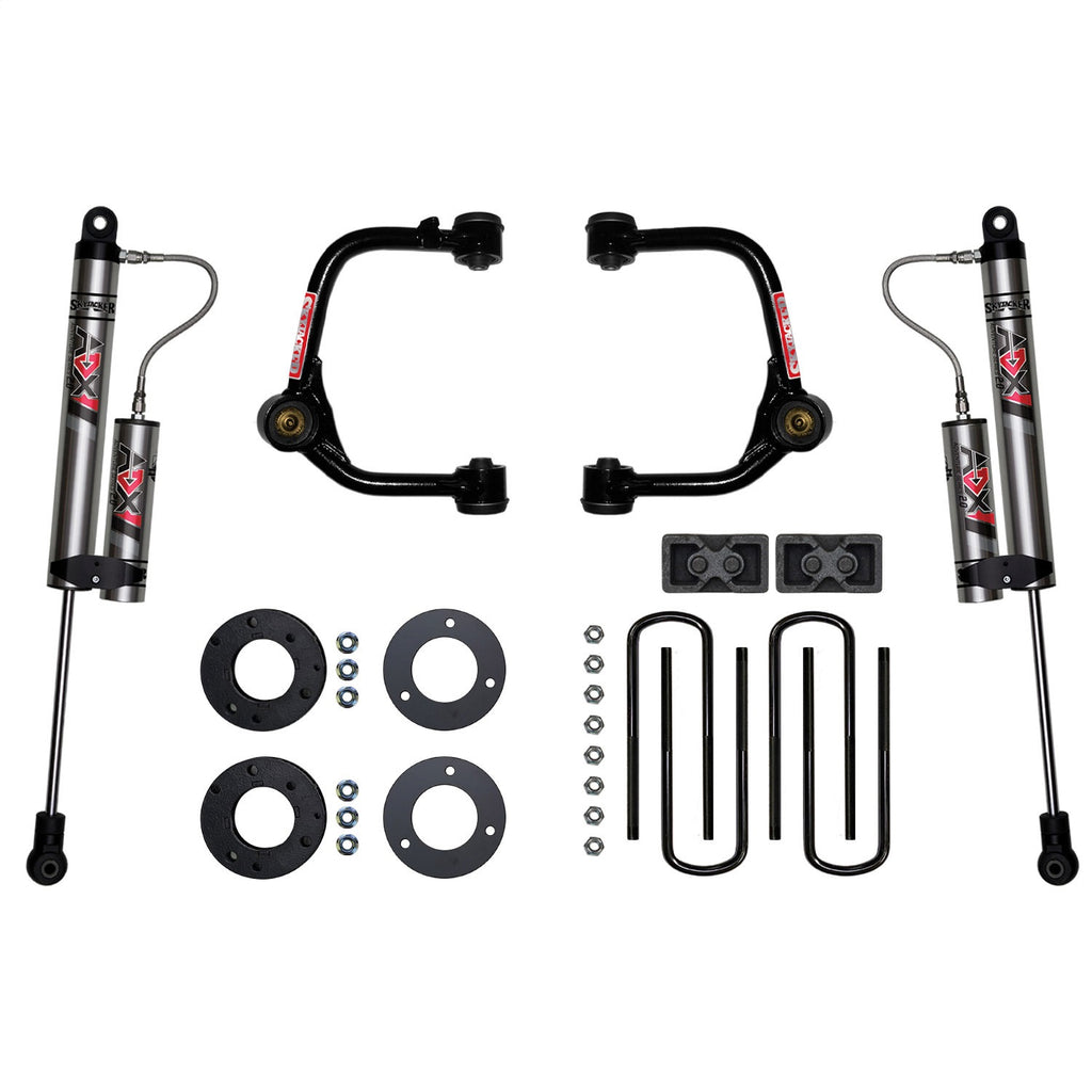 Skyjacker F2130KX 3 in. Suspension Lift Kit With ADX 2.0 Remote Reservoir Shocks. for Select Ford F-150