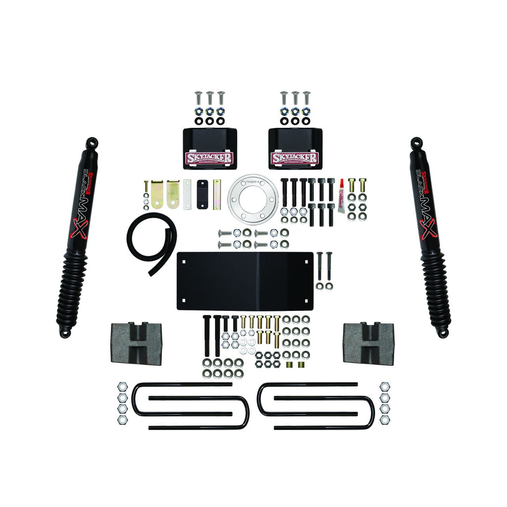 Skyjacker F2145BB 4.5 in. Component Box With Black Max Shocks. for Select Ford F-150