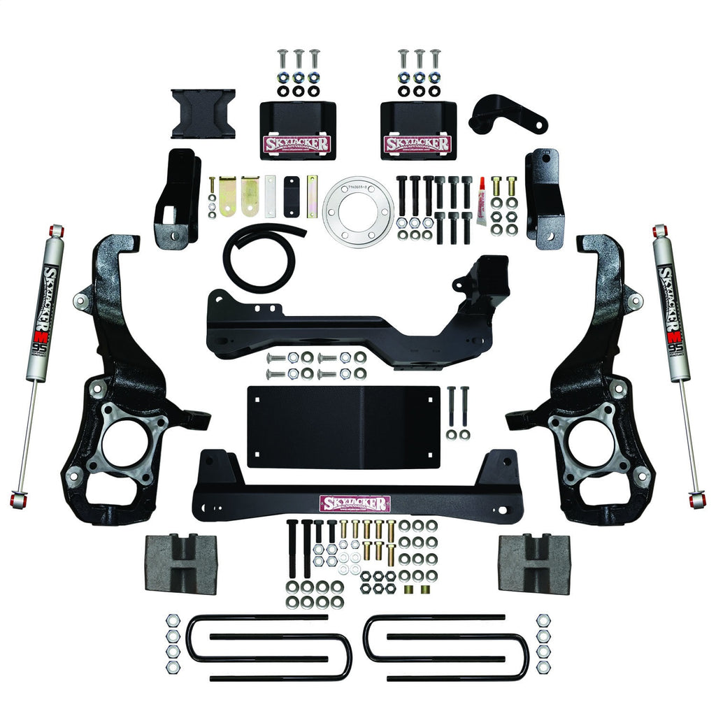 Skyjacker F2145BKM 4.5 in. Suspension Lift Kit With M95 Monotube Shocks. for Select Ford F-150