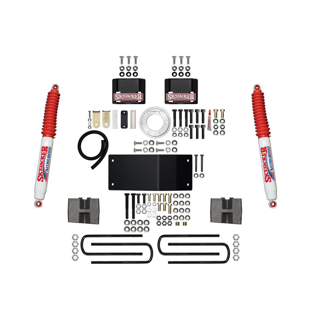 Skyjacker F2145BN 4.5 in. Component Box With Nitro 8000 Shocks. for Select Ford F-150