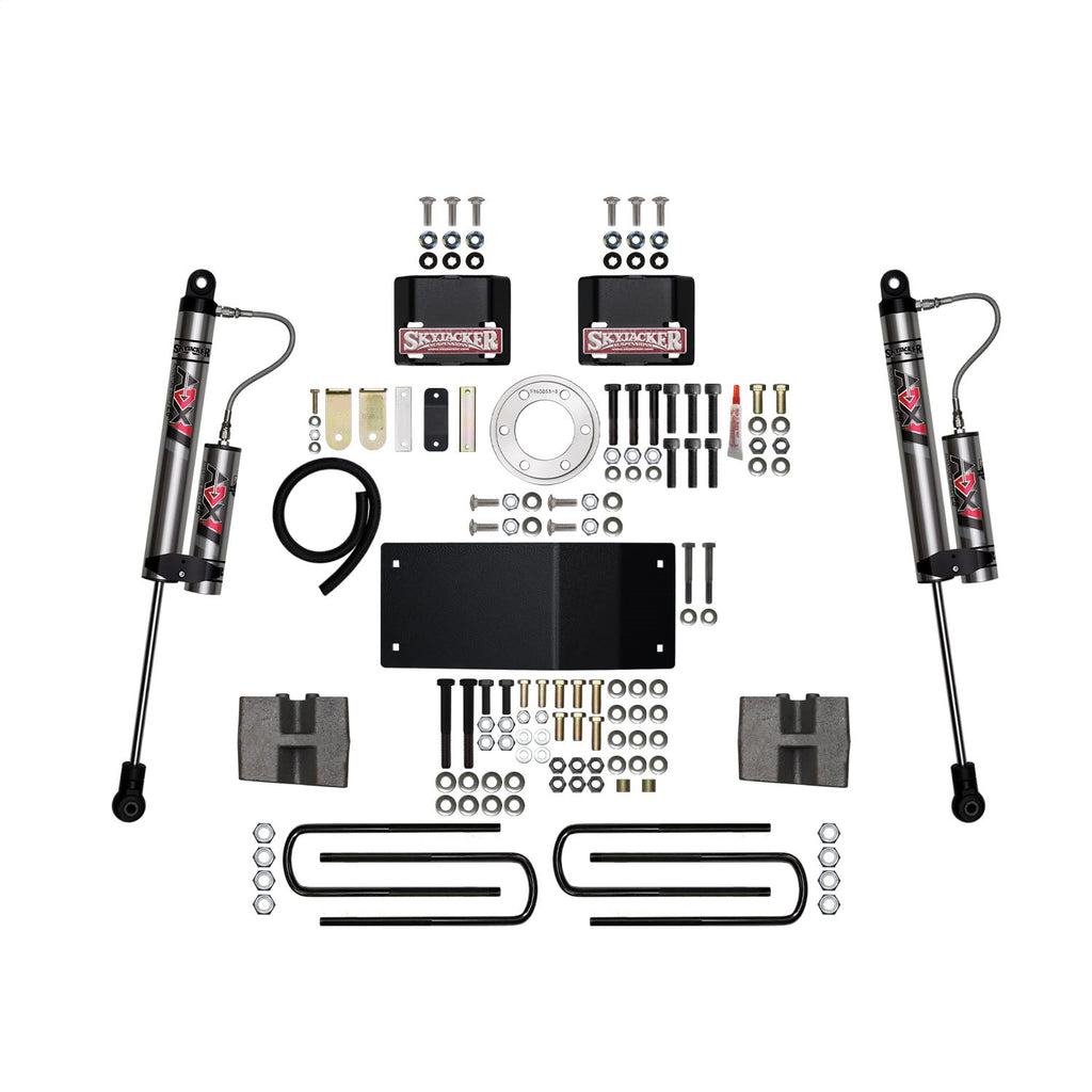 Skyjacker F2145BX 4.5 in. Component Box With ADX 2.0 Adventure Remote Reservoir Monotube Shocks. for Select Ford F-150