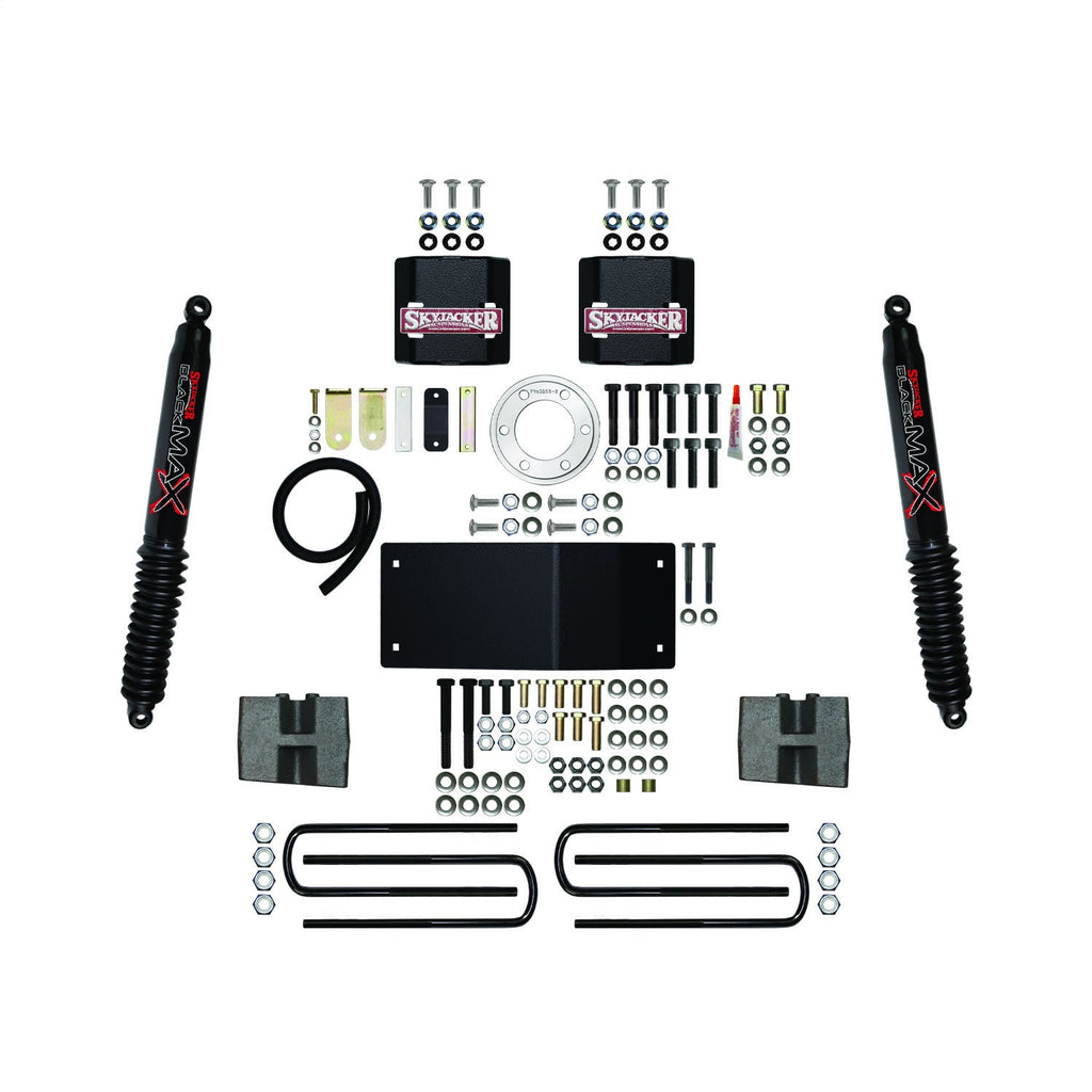 Skyjacker F2160BB 6 in. Component Box With Black Max Shocks. for Select Ford F-150