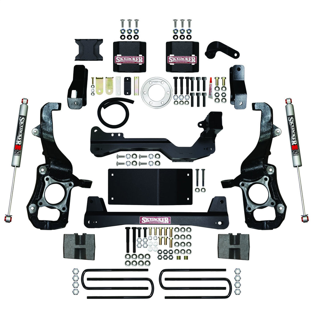 Skyjacker F2160BKM 6 in. Suspension Lift Kit With M95 Monotube Shocks. for Select Ford F-150