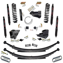 Load image into Gallery viewer, Skyjacker F23401KS-B 4 in. Lift Kit with Front Coils; Rear Leaf Springs; and Black MAX Shocks. for Select Ford F-250 Super Duty, Ford F-350 Super Duty