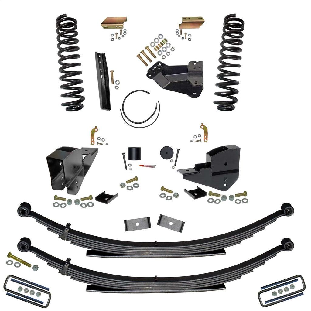 Skyjacker F23401KS 4 in. Lift Kit with Front Coil Springs and Rear Leaf Springs. for Select Ford F-250 Super Duty, Ford F-350 Super Duty