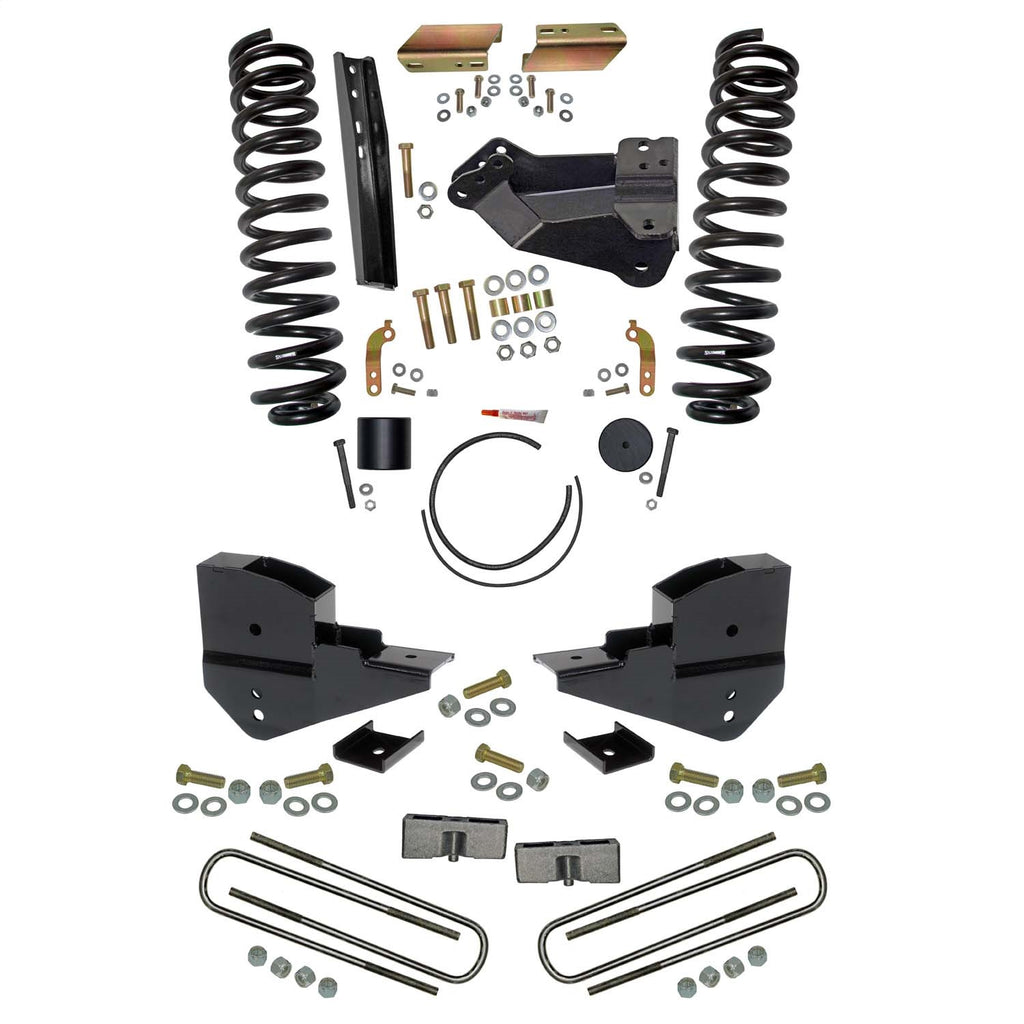 Skyjacker F23401K 4 in. Suspension Lift Kit with Front Coils and Rear Blocks. for Select Ford F-250 Super Duty, Ford F-350 Super Duty