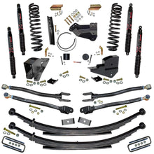 Load image into Gallery viewer, Skyjacker F234024KS-B 4 in. Lift Kit with Coils; Leafs; 4-Link Conversion and Black MAX Shocks. for Select Ford F-250 Super Duty, Ford F-350 Super Duty