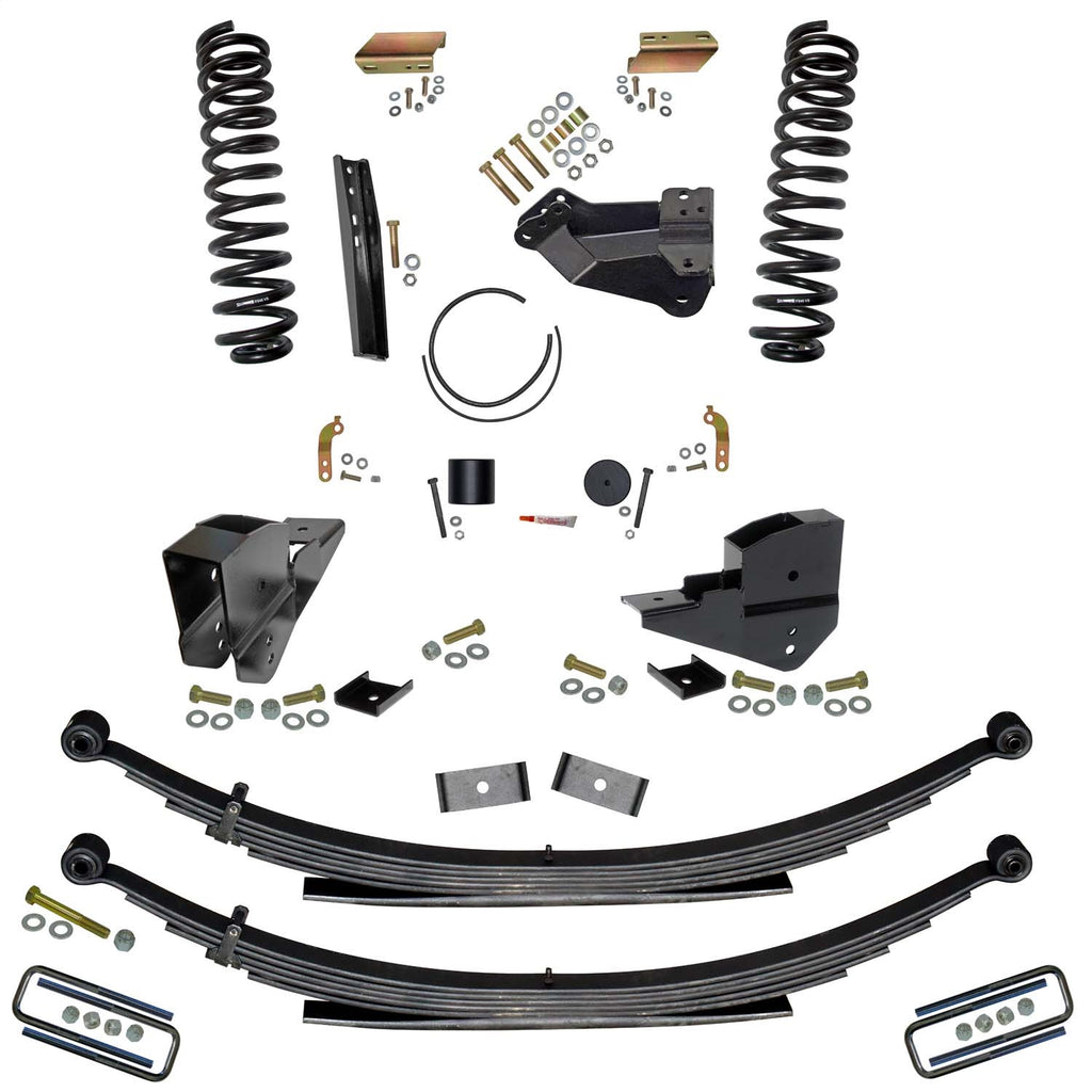 Skyjacker F23451KS 4 In. Lift Kit with Front Coil Springs and Rear Leaf Springs. for Select Ford F-250 Super Duty, Ford F-350 Super Duty