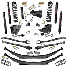 Load image into Gallery viewer, Skyjacker F234524KS-B 4 In. Lift Kit with Coils; Leafs; 4-Link Conversion and Black MAX Shocks. for Select Ford F-250 Super Duty, Ford F-350 Super Duty