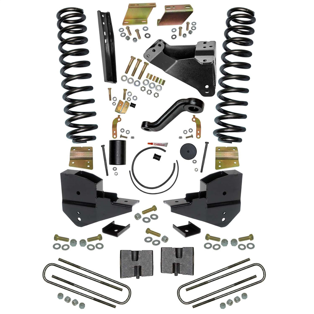 Skyjacker F23601K 6 in. Suspension Lift Kit with Front Coils and Rear Blocks. for Select Ford F-250 Super Duty, Ford F-350 Super Duty