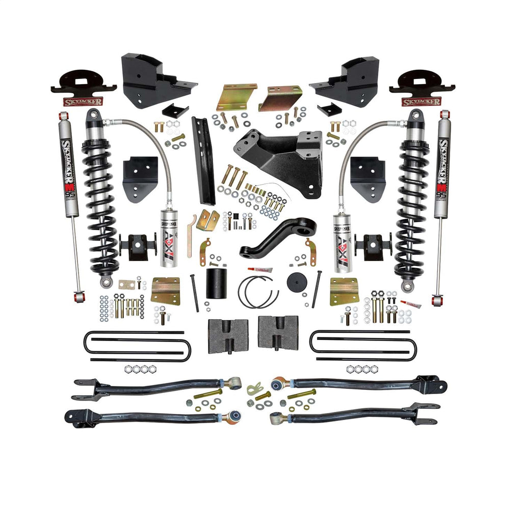 Skyjacker F23624K-M 6 in. ADX 2.5 Coilover Suspension Lift Kit With 4-Link Conversion. for Select Ford F-250 Super Duty, Ford F-350 Super Duty