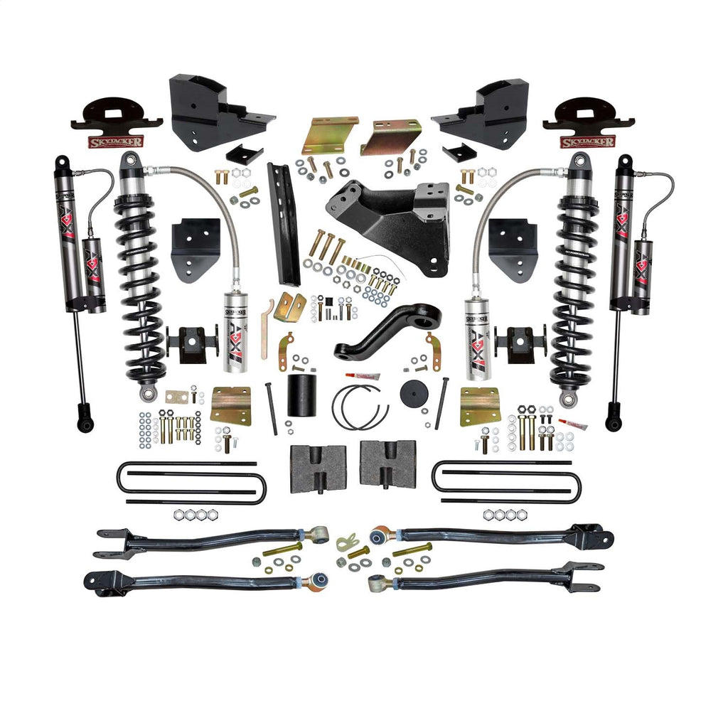 Skyjacker F23624K-X 6 in. ADX 2.5 Coilover Suspension Lift Kit With 4-Link Conversion. for Select Ford F-250 Super Duty, Ford F-350 Super Duty