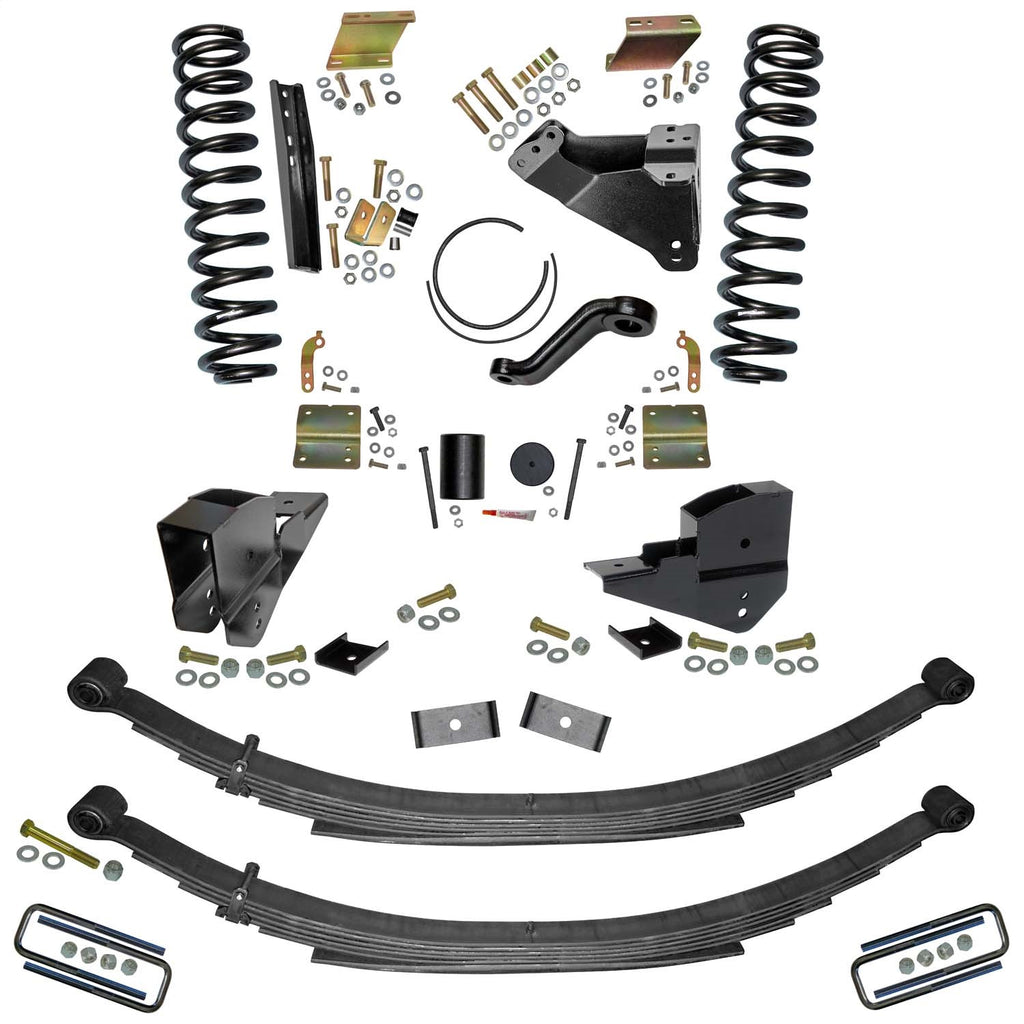 Skyjacker F23651KS 6 In. Lift Kit with Front Coils and Rear Leaf Springs. for Select Ford F-250 Super Duty, Ford F-350 Super Duty