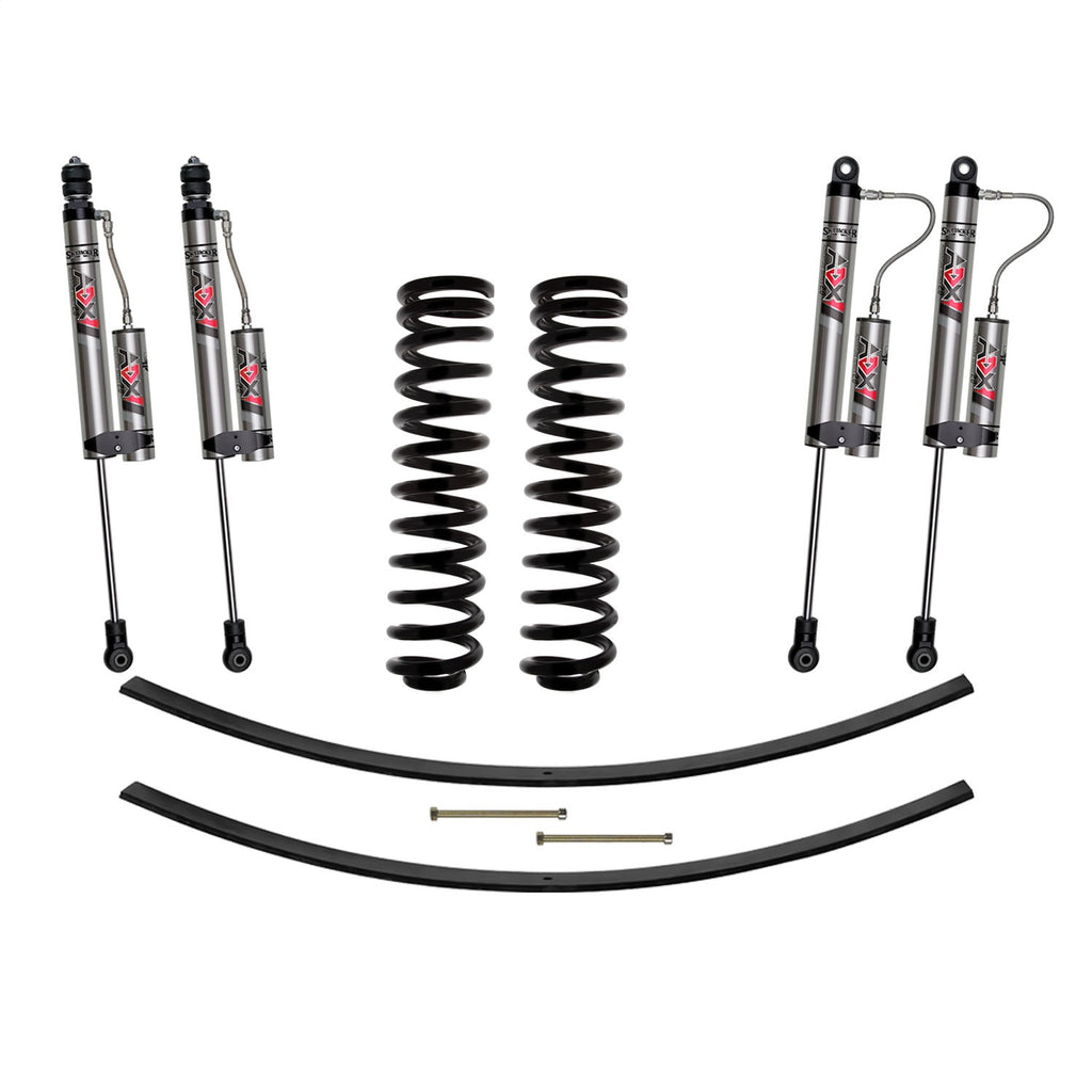 Skyjacker F525K-X 2-2.5 in. Suspension Lift Kit With ADX 2.0 Remote Reservoir Monotube Shocks. for Select Ford F-250 Super Duty, Ford F-350 Super Duty