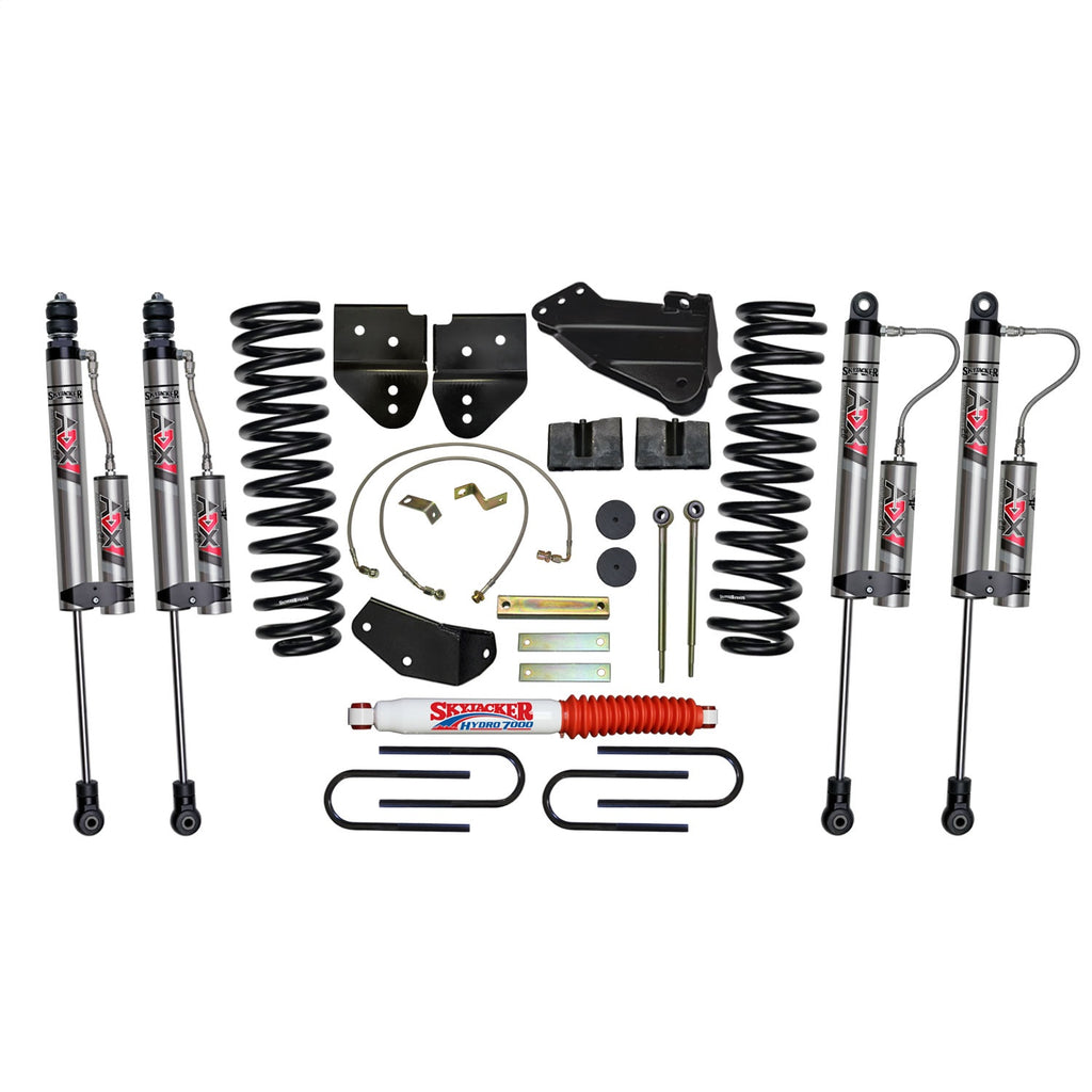 Skyjacker F5401K-X 4 in. Suspension Lift Kit With ADX 2.0 Remote Reservoir Monotube Shocks. for Select Ford F-250 Super Duty