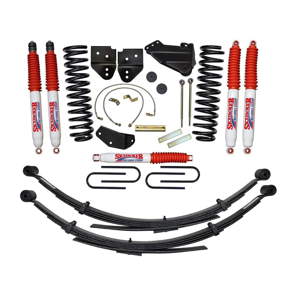 Skyjacker F5401KS-H 4IN. SYSTEM; 05>F250 4WD W/GAS for Select Ford F-250 Super Duty, Ford F-350 Super Duty