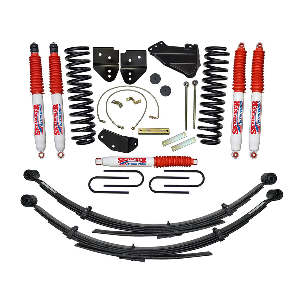 Skyjacker F5401KS-N 4IN. SYSTEM; 05>F250 4WD W/GAS for Select Ford F-250 Super Duty, Ford F-350 Super Duty