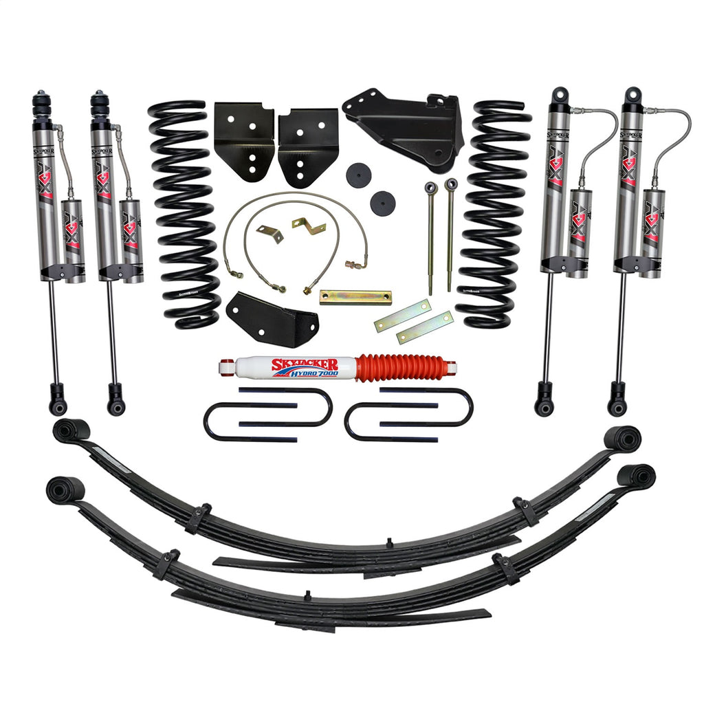 Skyjacker F5401KS3-X 4 in. Suspension Lift System With ADX 2.0 Remote Reservoir Monotube Shocks. for Select Ford F-350 Super Duty