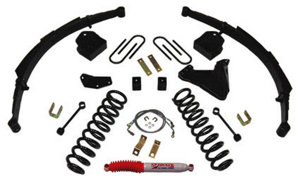 Skyjacker F5401KS 4IN. SYSTEM; 05>F250 4WD W/GAS for Select Ford F-250 Super Duty, Ford F-350 Super Duty