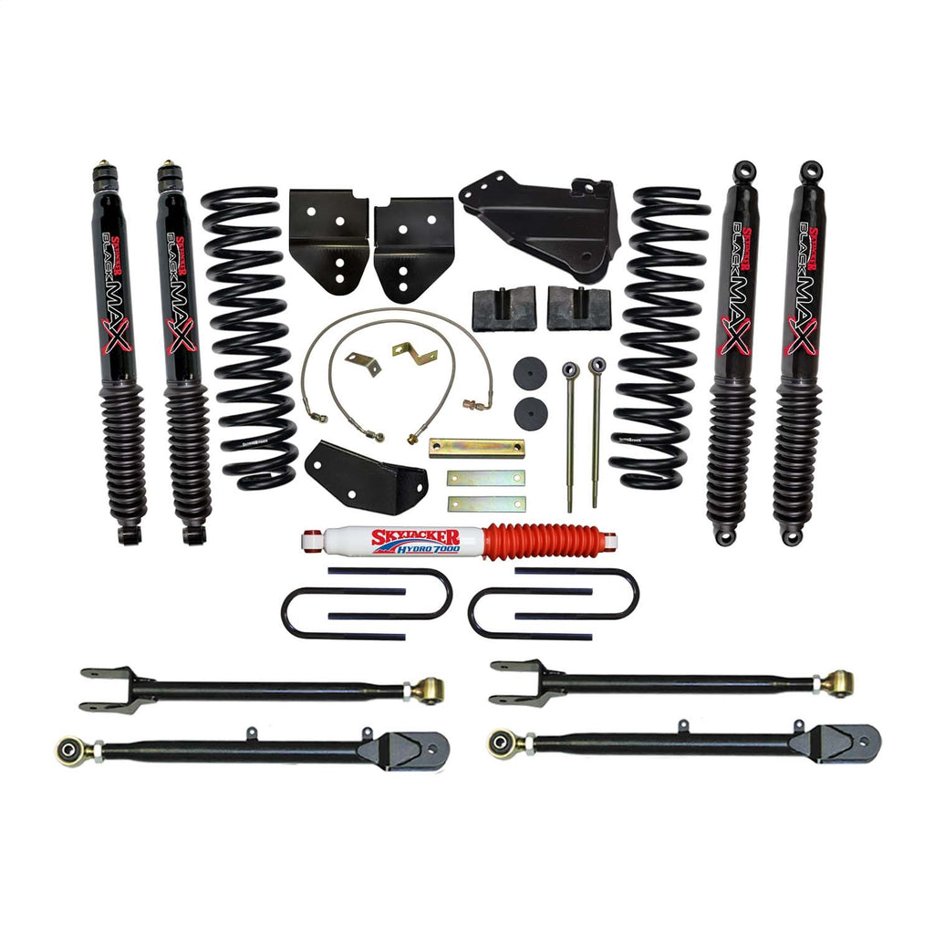 Skyjacker F54024K-B Suspension Lift Kit w/Shocks for Select Ford F-250 Super Duty