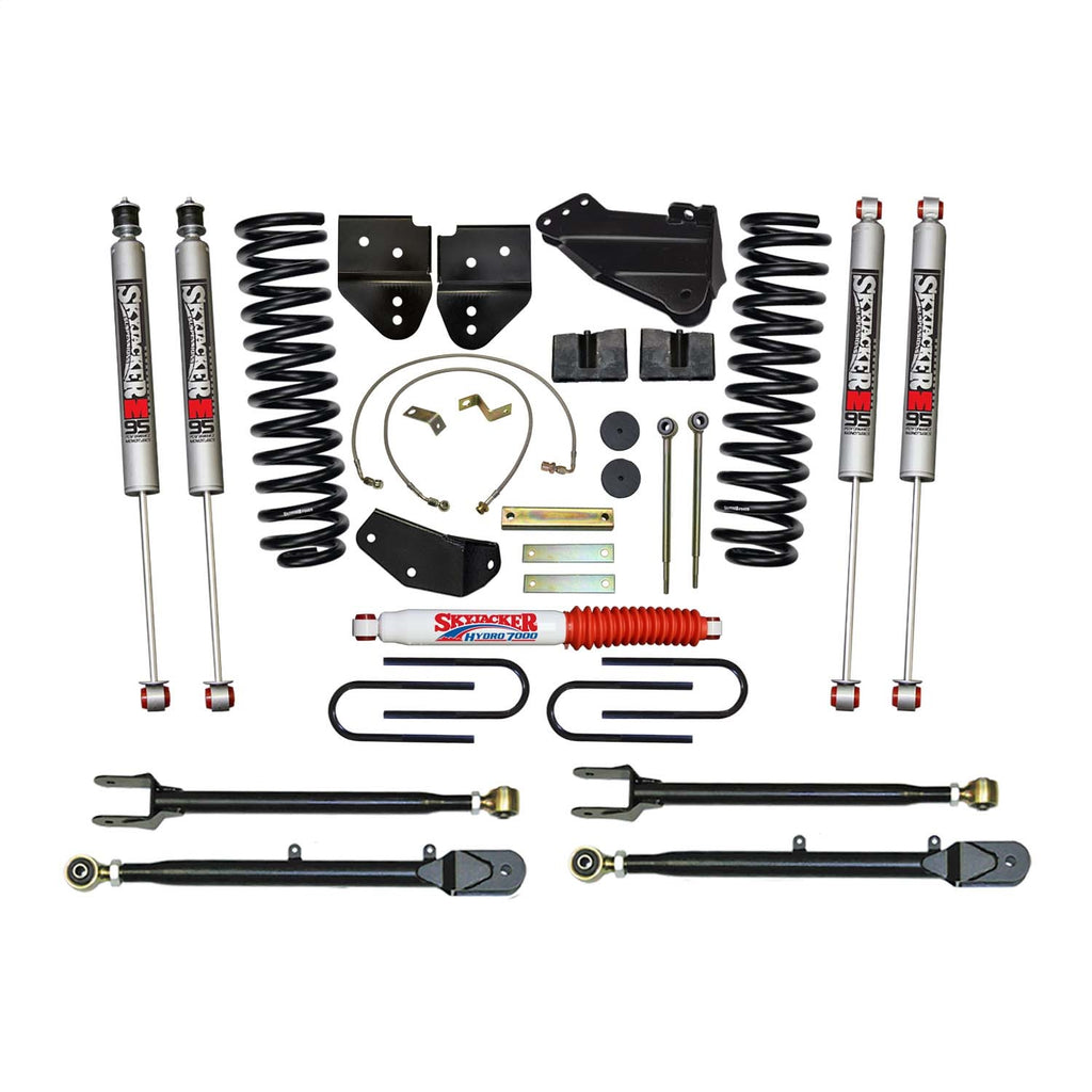 Skyjacker F54024K-M 4IN. KIT; 05-07F250; GAS; 4LK/M95 for Select Ford F-250 Super Duty