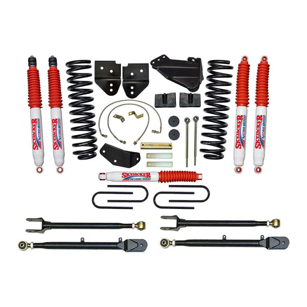 Skyjacker F54024K-N 4IN. KIT; 05-07F250; GAS; 4LK; NIT for Select Ford F-250 Super Duty