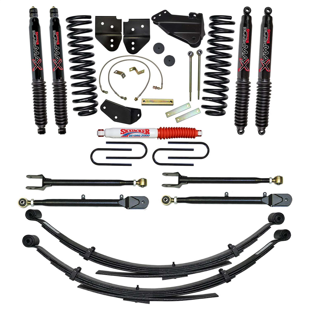 Skyjacker F54024KS-B Suspension Lift Kit w/Shocks for Select Ford F-250 Super Duty
