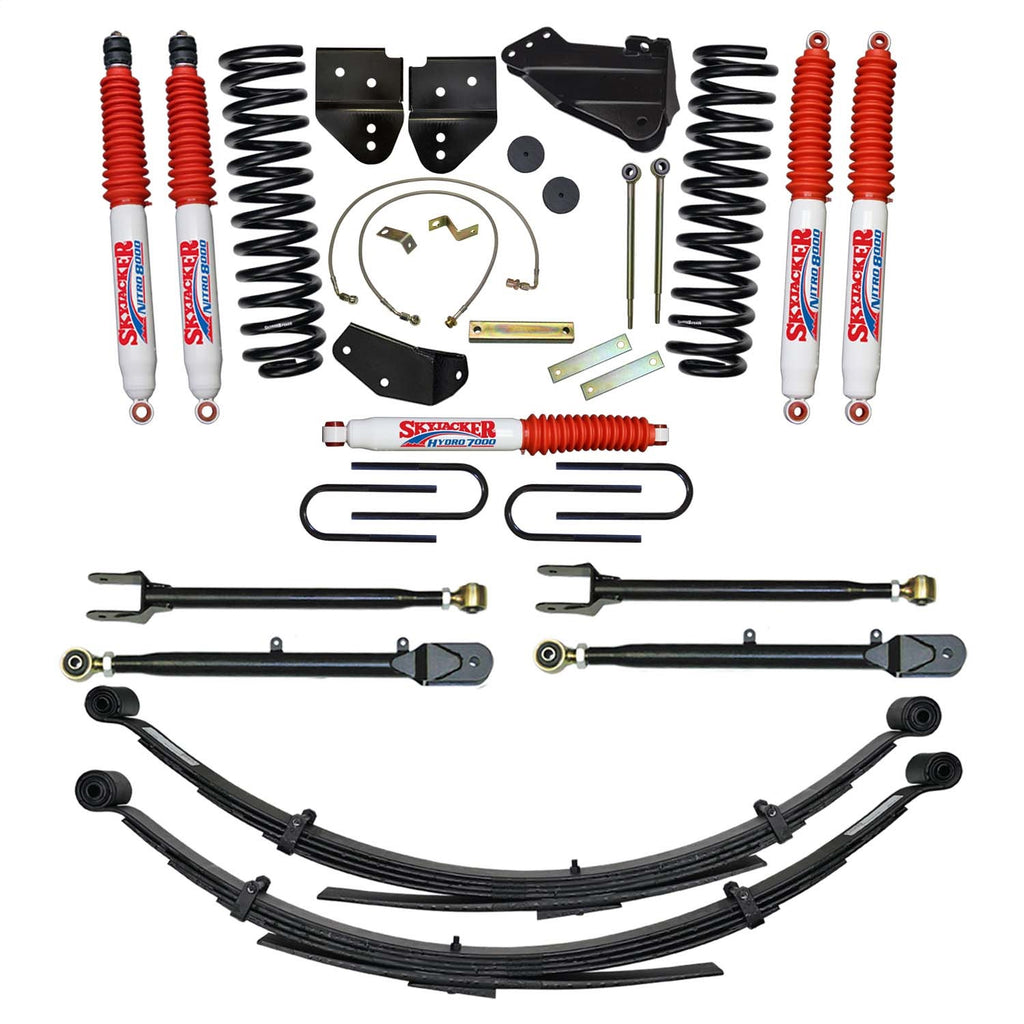 Skyjacker F54024KS-N 4IN. SYS; 05-07F250; GAS; 4LK; NIT for Select Ford F-250 Super Duty