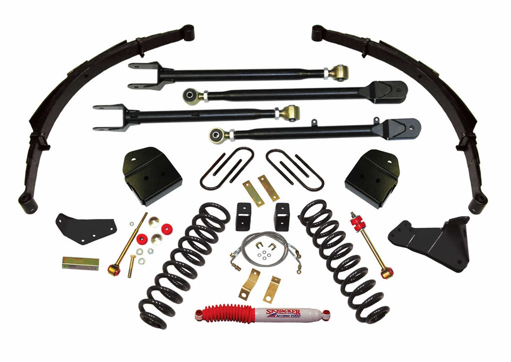 Skyjacker F54024KS3 4IN.SYS;05 F350 4WD/GAS W/LKS for Select Ford F-350 Super Duty