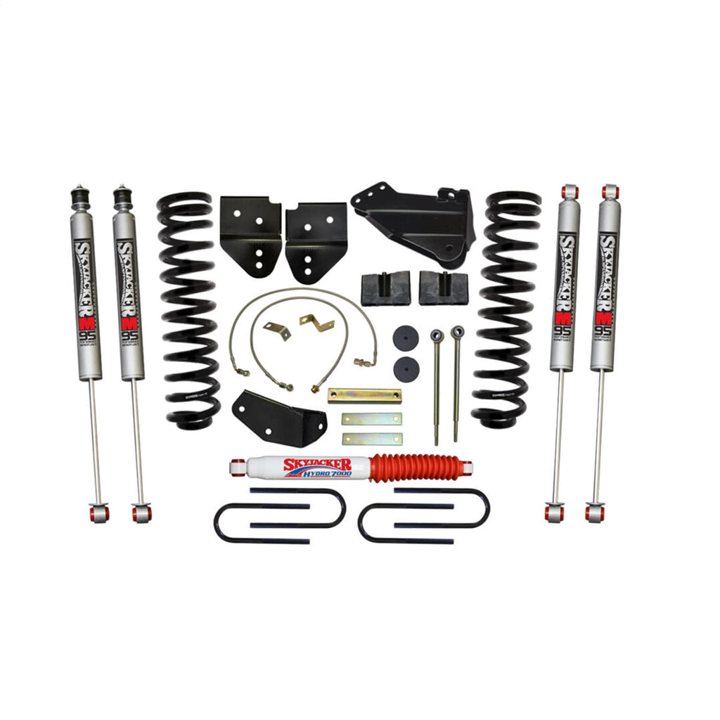 Skyjacker F5451K3-M Suspension Lift Kit w/Shock for Select Ford F-350 Super Duty