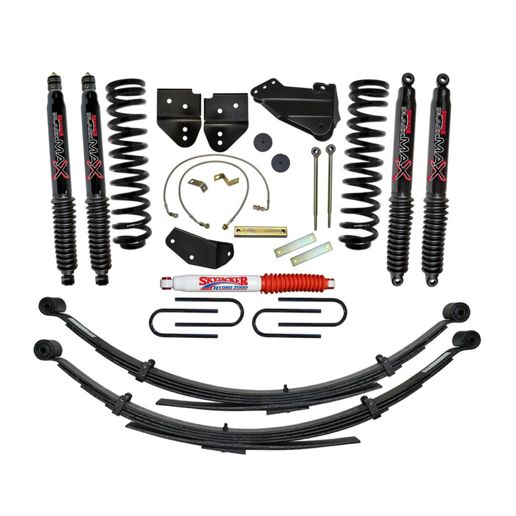 Skyjacker F5451KS3-B Suspension Lift Kit w/Shock for Select Ford F-350 Super Duty