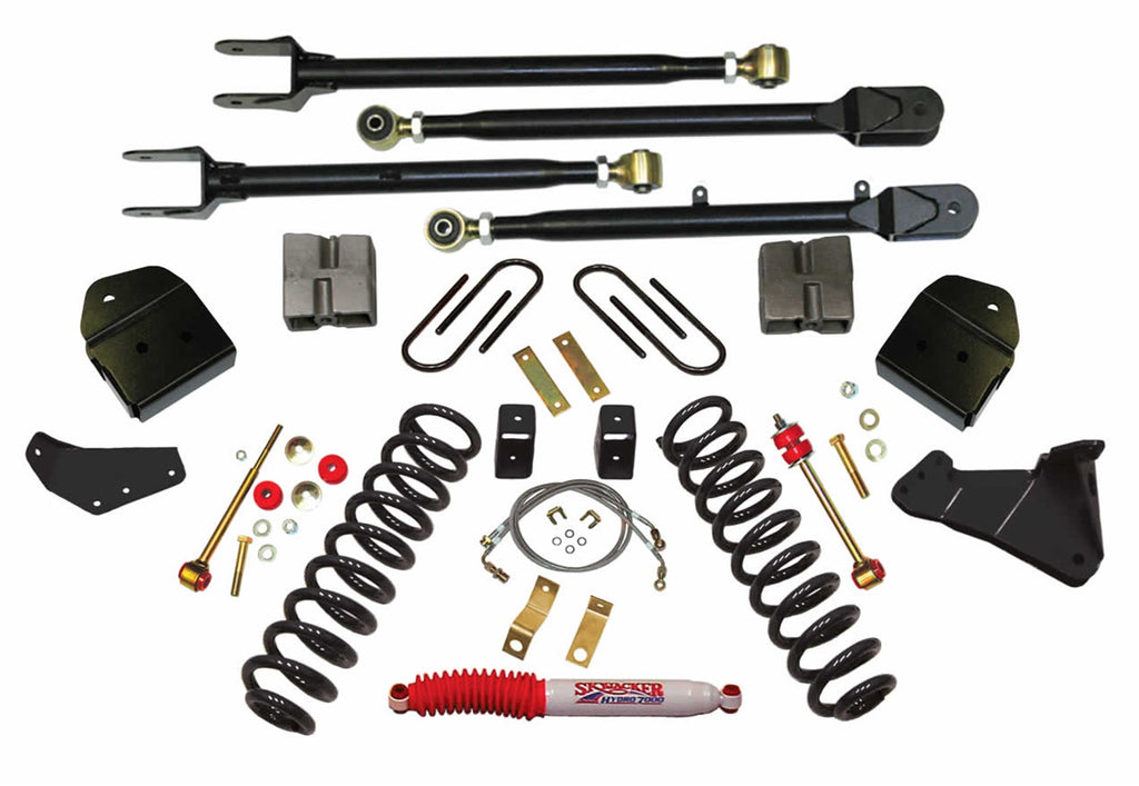 Skyjacker F54524K3 4IN.KIT;05 F350 4WD/DSL W/LKS for Select Ford F-350 Super Duty
