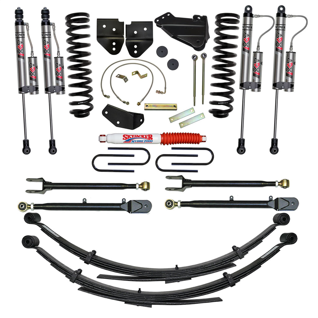 Skyjacker F54524KS3-X 4 in. Suspension Lift System With ADX 2.0 Remote Reservoir Monotube Shocks. for Select Ford F-350 Super Duty
