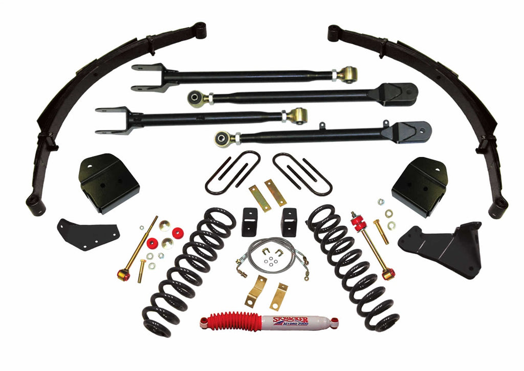 Skyjacker F54524KS 4IN. SYS; 05 F250 4WD/DSL W/LKS for Select Ford F-250 Super Duty