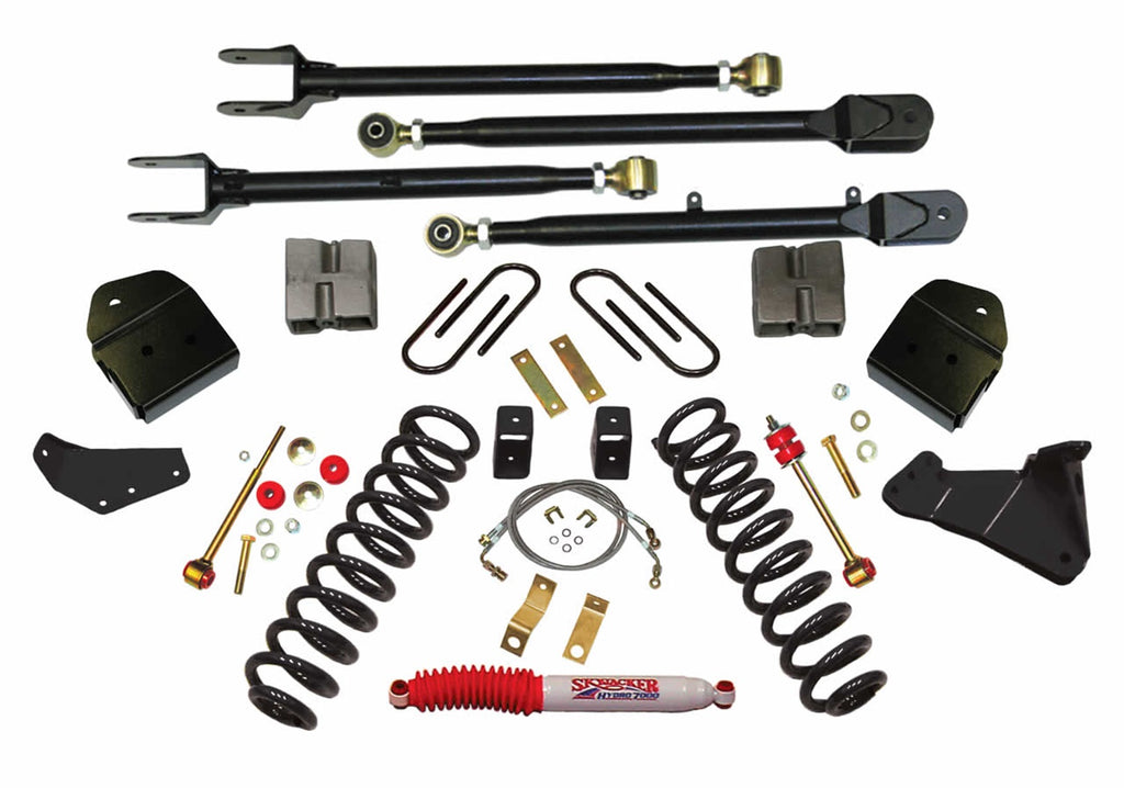 Skyjacker F54524K 4IN. KIT; 05 F250 4WD/DSL W/LKS for Select Ford F-250 Super Duty