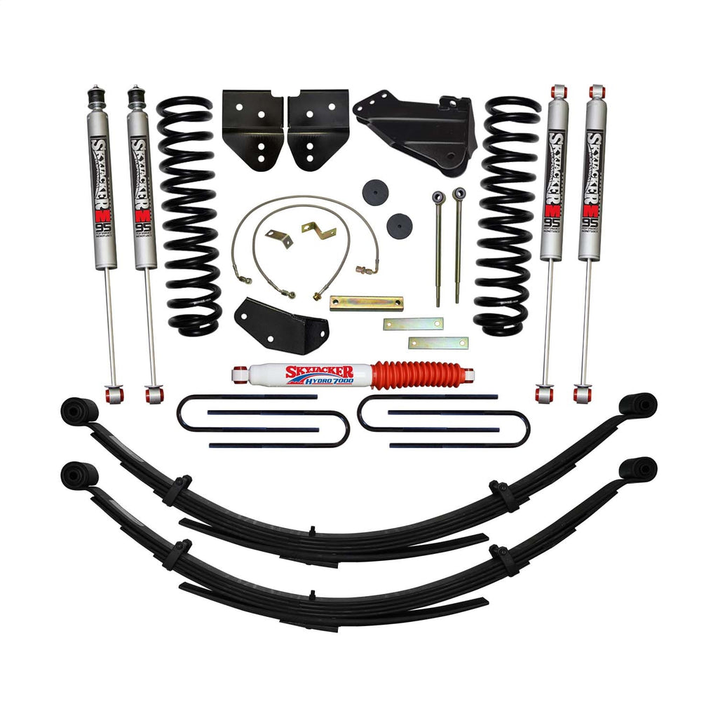 Skyjacker F5601KS-M 6IN. SYSTEM; 05> F250 4WD W/GAS for Select Ford F-250 Super Duty, Ford F-350 Super Duty