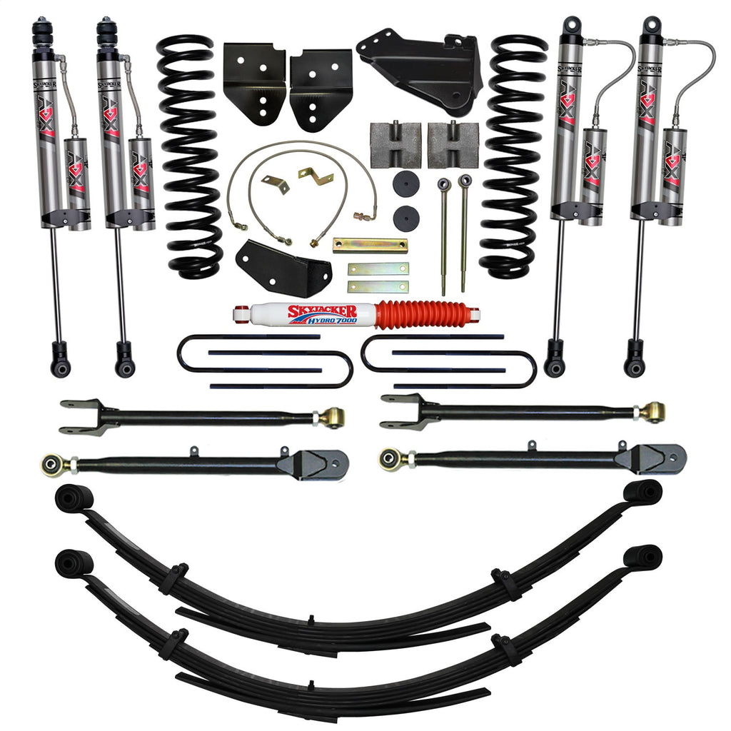 Skyjacker F56024K-X 6 in. Suspension Lift Kit With ADX 2.0 Remote Reservoir Monotube Shocks. for Select Ford F-250 Super Duty