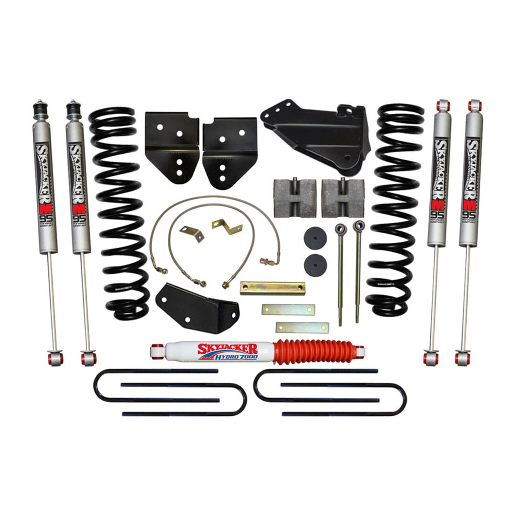 Skyjacker F5651K3-M Suspension Lift Kit w/Shock for Select Ford F-350 Super Duty