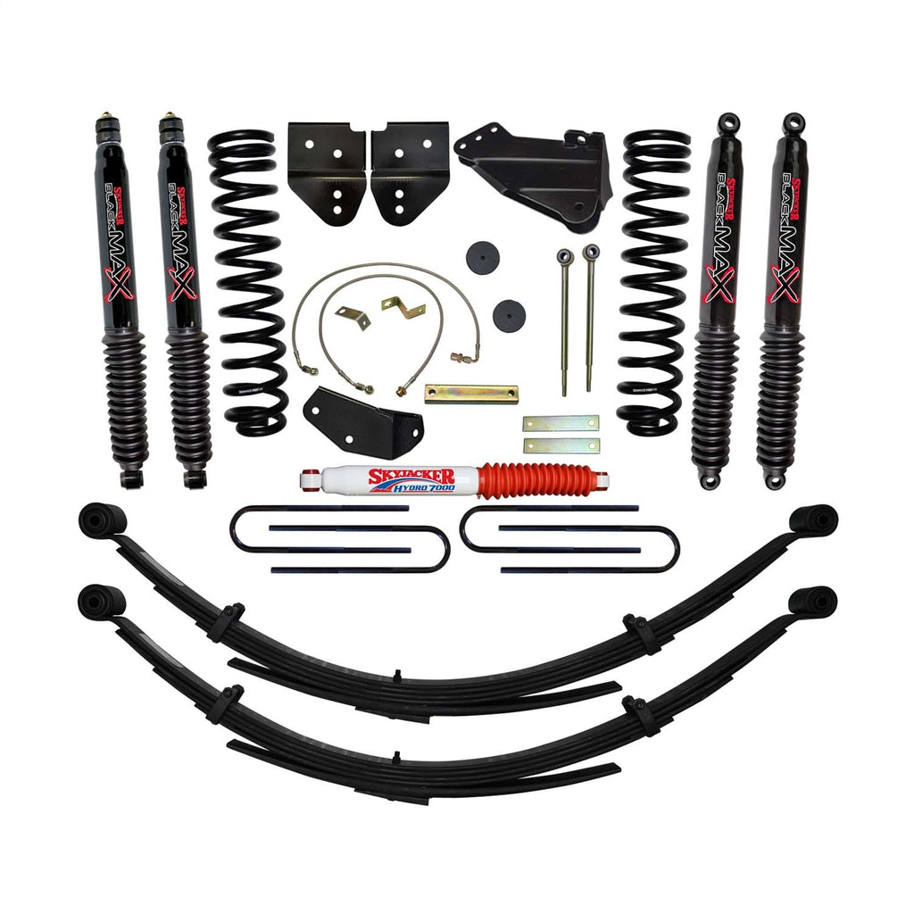 Skyjacker F5651KS-B Suspension Lift Kit w/Shocks for Select Ford F-250 Super Duty, Ford F-350 Super Duty