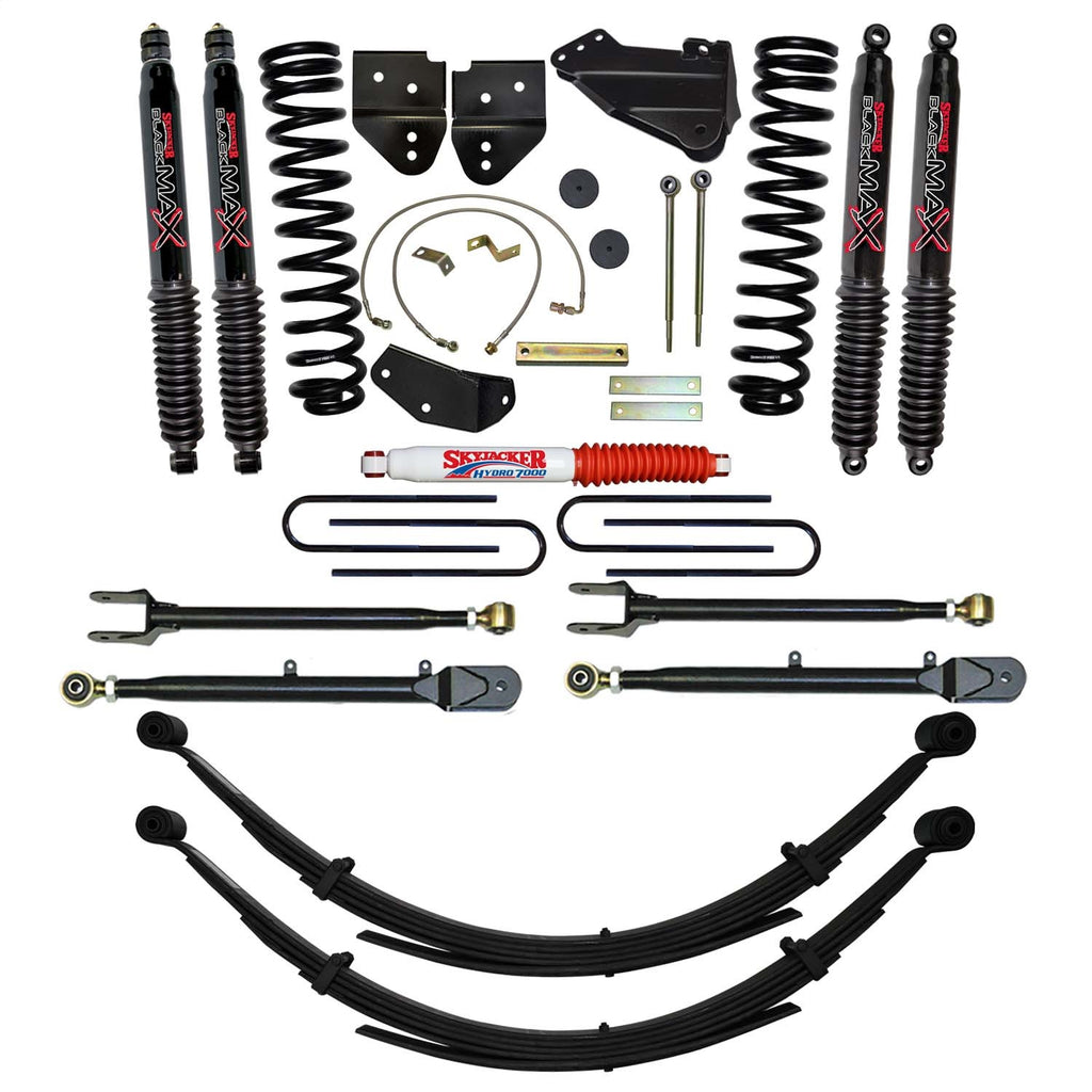 Skyjacker F5802KS-B Suspension Lift Kit w/Shocks for Select Ford F-250 Super Duty, Ford F-350 Super Duty