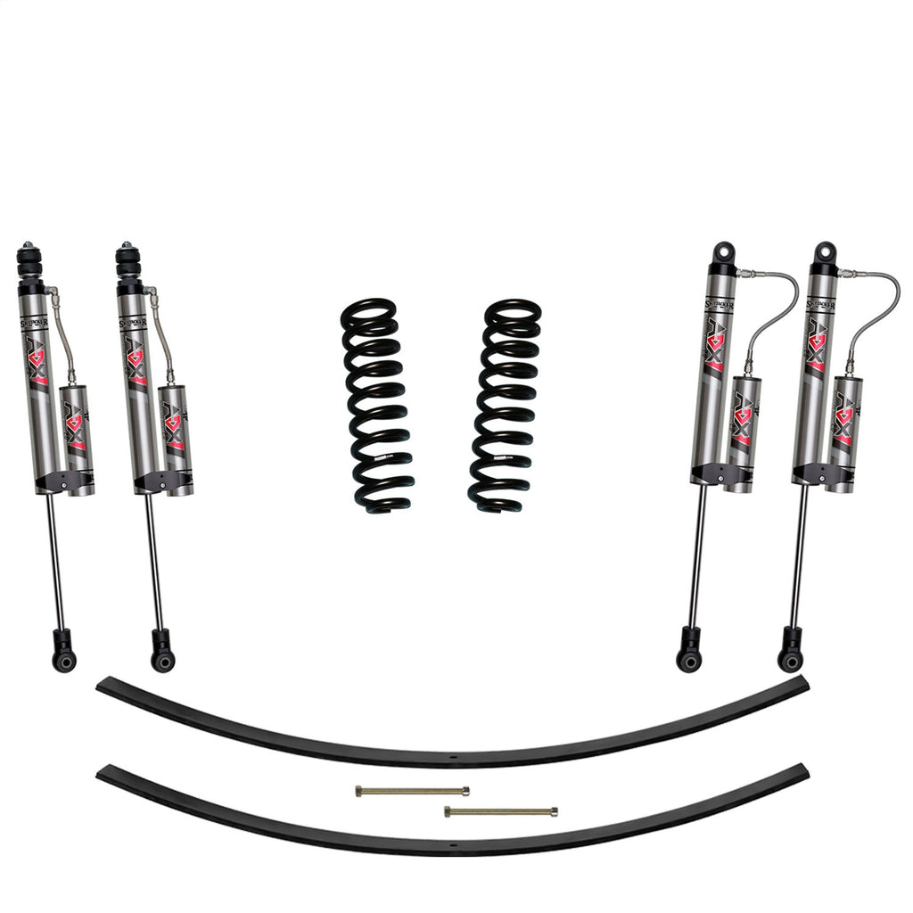 Skyjacker F820K-X 2 in. Suspension Lift Kit With ADX 2.0 Remote Reservoir Monotube Shocks. for Select Ford F-250 Super Duty, Ford F-350 Super Duty