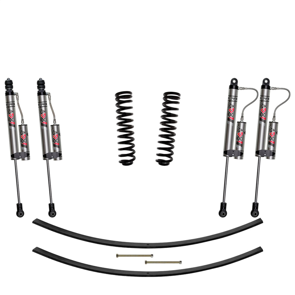 Skyjacker F825K-X 2 in. Suspension Lift Kit With ADX 2.0 Remote Reservoir Monotube Shocks. for Select Ford F-250 Super Duty, Ford F-350 Super Duty