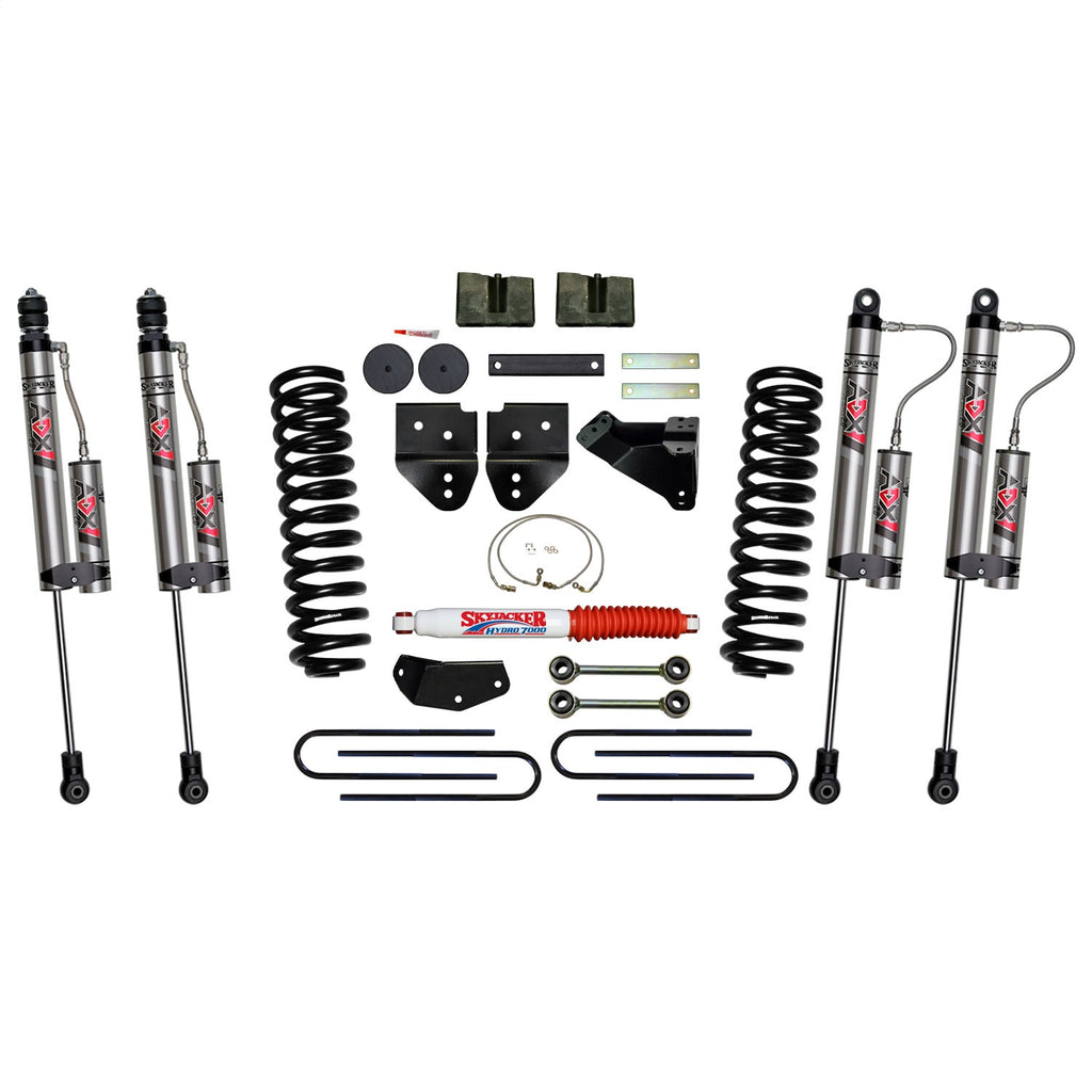 Skyjacker F8401K-X 4 in. Suspension Lift Kit With ADX 2.0 Remote Reservoir Monotube Shocks. for Select Ford F-250 Super Duty
